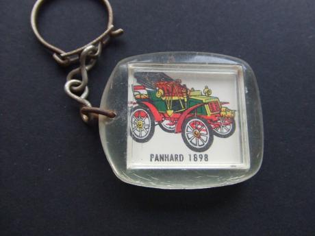 Panhard 1898 oldtimer auto sleutelhanger